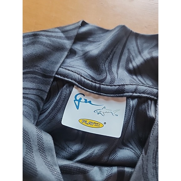 GREG NORMAN Golf Mock Collar Medium Black‎ Sleeveless  PLAY DRI Top - Picture 3 of 7